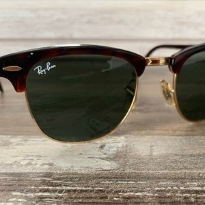 Original Ray Ban Clubmaster sunglasses